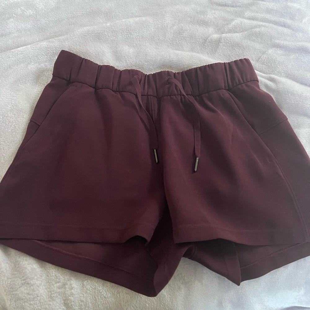 Maroon Lululemon Shorts